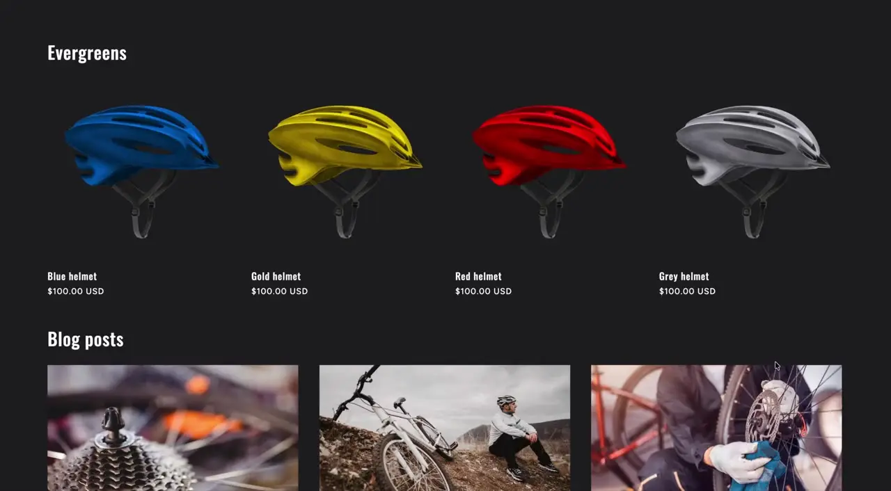 Custom section — Scroll-driven video section
